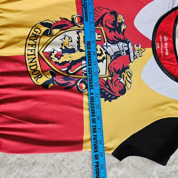 Harry Potter Gryffindor Ravenclaw Cosplay T-Shirt Dress w/ Tutu Girl Size: 18-2 - Picture 4 of 7